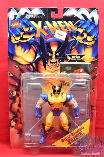 X-Men Invasion Series Wolverine Battle Ravaged Figure