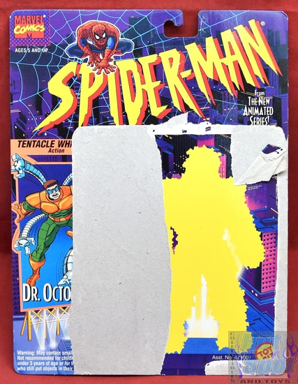 1994 Spider-Man Animated Series Dr. Octopus Card Backer