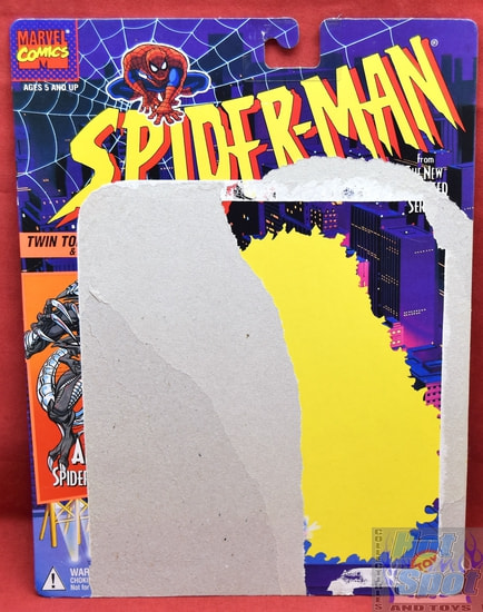 1994 Spider-Man Animated Series Alien Spider Slayer Card Backer
