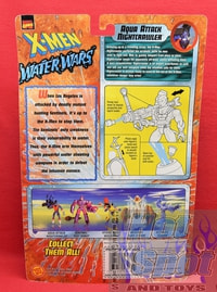 X-Men Water Wars Aqua Attack Nightcrawler Figure