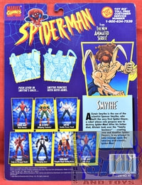 1994 Spider-Man Animated Series Smythe Card Backer