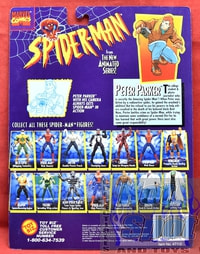 1994 Spider-Man Animated Series Peter Parker Card Backer