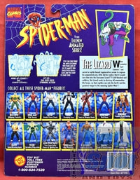 1994 Spider-Man Animated Series The Lizard Card Backer