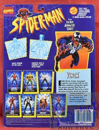 1994 Spider-Man Animated Series Venom Card Backer
