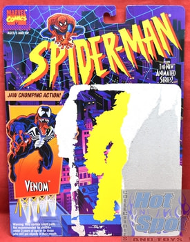 1994 Spider-Man Animated Series Venom Card Backer