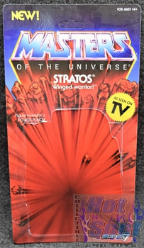 Card backer Only for Stratos 5 1/2 inch Action Figure