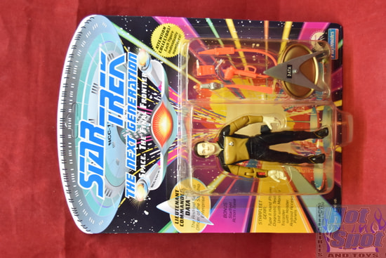 TNG Lieutenant Commander Data Unpunched Cardback