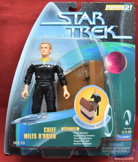 Warp Factor Series 2 Chief Miles O'Brien Figure