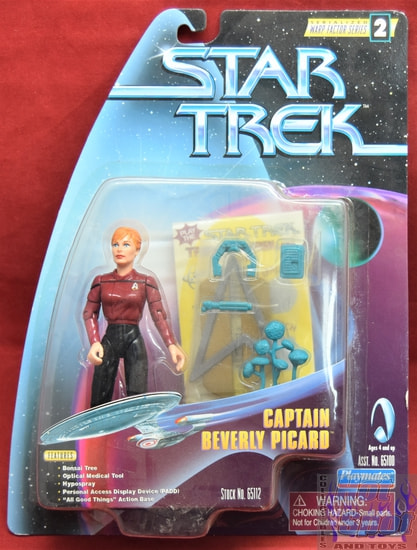 Warp Factor Series 2 Captain Beverly Picard Figure