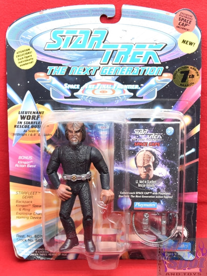 TNG 7th Season Series Lieutenant Worf Starfleet Rescue Figure