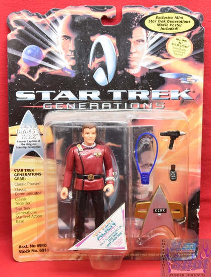 Generations Admiral James T. Kirk Figure