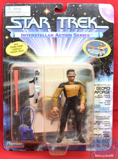 TNG 1995 Lieutenant (JG) Geordi La Forge Interstellar Series Figure