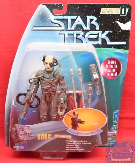 Warp Factor Series 1 Borg Figure