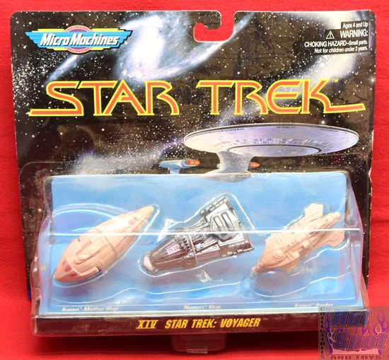 XIV Star Trek: Voyager Micro Machines Set