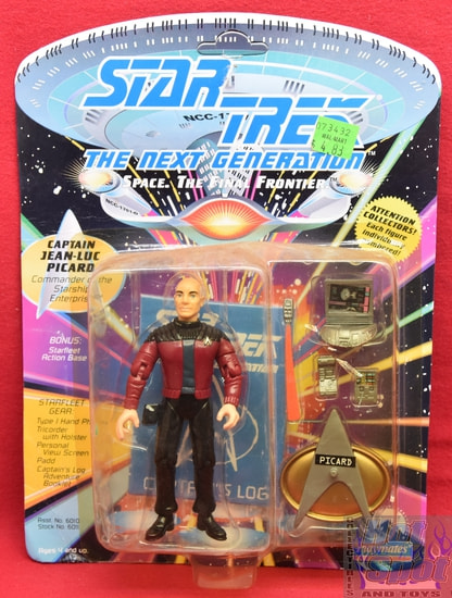 TNG Captain Jean-Luc Picard Figure Unpunched