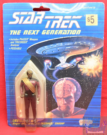 1988 Lieutenant Worf 3.75 Figure