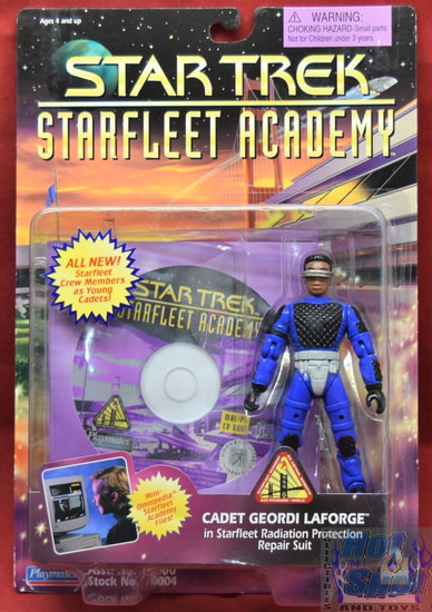 Starfleet Acadamy Cadet Geordi LaForge Figure
