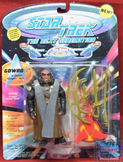 TNG Gowron in Ritual Klingon Attire Figure