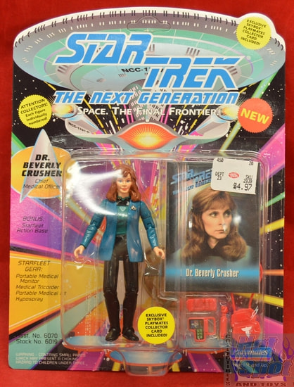 TNG Dr. Beverly Crusher Figure Unpunched Cardback