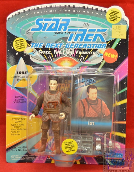 TNG Lore Figure Unpunched Cardback