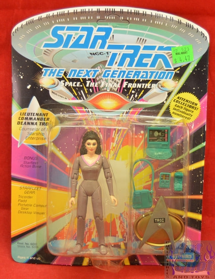 TNG Lieutenant Commander Deana Troi Figure Unpunched Cardback