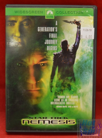 Star Trek Nemesis DVD Widescreen Collection