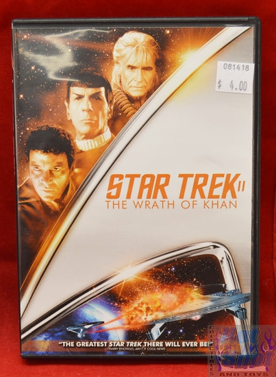 Star Trek The Wrath of Khan DVD