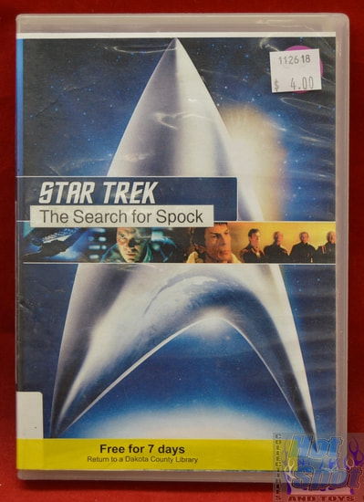 Star Trek The Search of Spock DVD