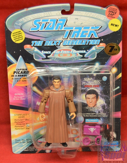 TNG 7th Season Series Captain Picard As A Romulan Figure