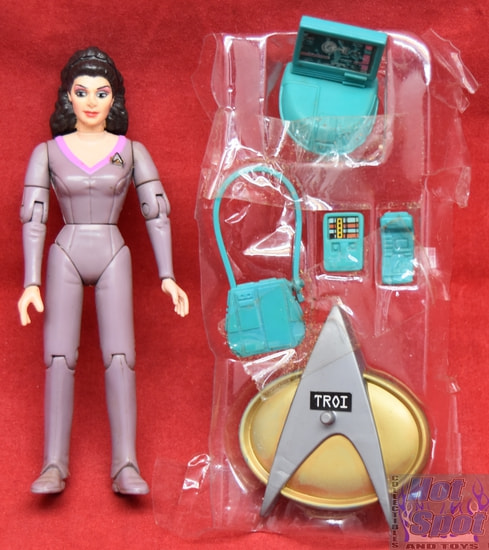 1992 Lieutenant Commander Deanna Troi Figure Loose Complete