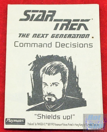 Next Generation Command Decisions Shields Up Booklet