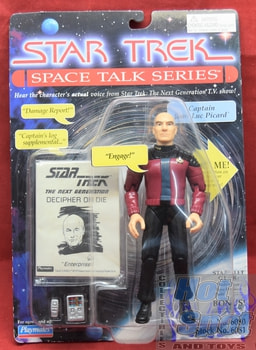 Space Talk Series Captain Jean Luc Picard Figure