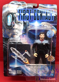 First Contact Commander William T. Riker Figure