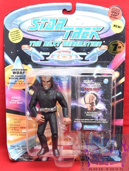 TNG 7th Season Series Lieutenant Worf Starfleet Rescue Figure