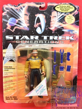 Generations Lieutenant Commander Geordi Laforge Figure