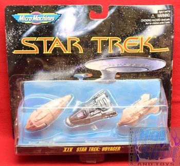 XIV Star Trek: Voyager Micro Machines Set