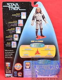 Warp Factor Series 2 Sisko as a Klingon Figure