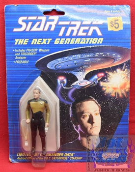 1988 Lieutenant Commander Data 3.75 Figure