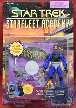 Starfleet Acadamy Cadet Geordi LaForge Figure