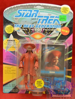 TNG Guinan Figure Unpunched Cardback