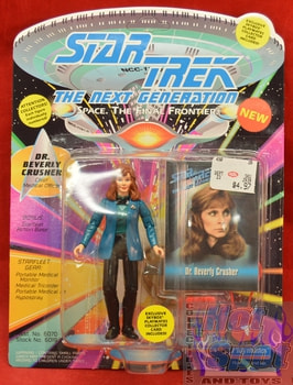 TNG Dr. Beverly Crusher Figure Unpunched Cardback