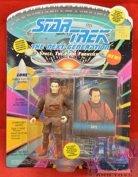 TNG Lore Figure Unpunched Cardback