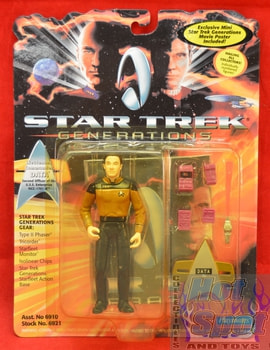 Generations Lieutenant Commander Data Figure