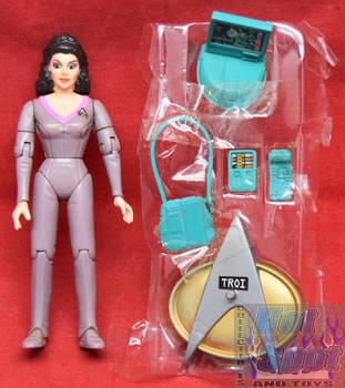 1992 Lieutenant Commander Deanna Troi Figure Loose Complete