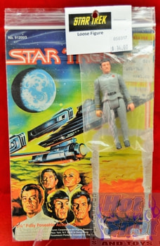 1979 Star Trek Scotty MEGO 3.75 Figure & Card Back