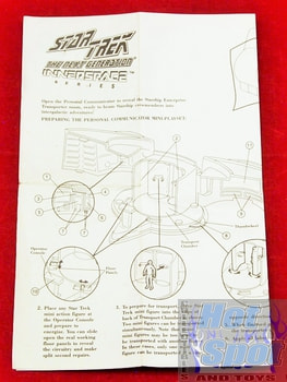 Next Generation Innerspace Personal Communicator Mini Playset Instructions