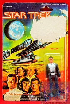 1979 Star Trek Captain Kirk MEGO 3.75 Figure