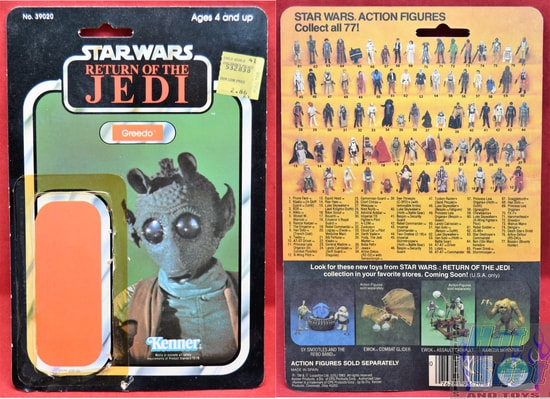 Greedo Kenner Card Backer