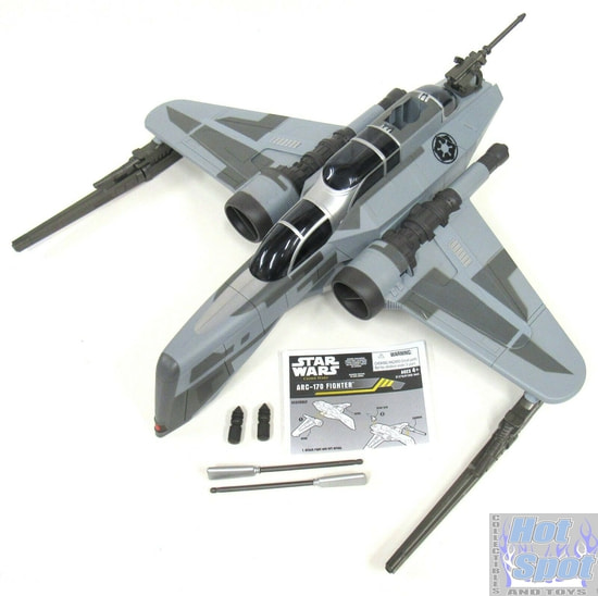 2008 Clone Wars ARC-170 Fighter Parts