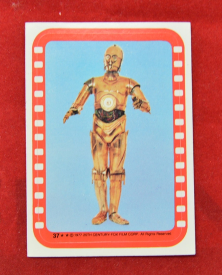 Sticker 37 Film cell C-3PO
